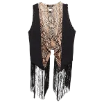 Black Knit Roberto Cavalli Cardigan