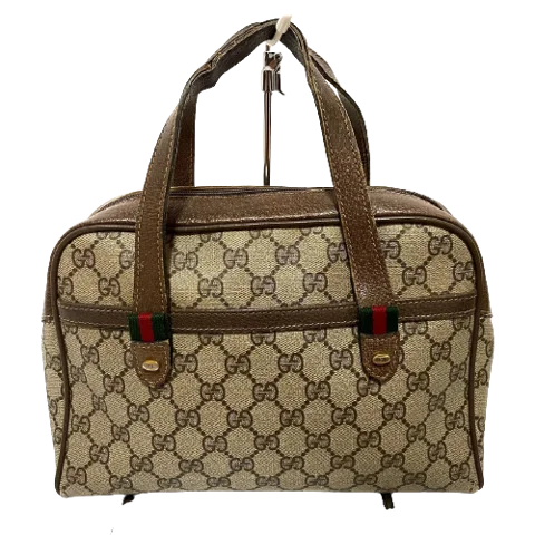Beige Plastic Gucci Handbag
