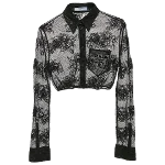 Black Lace Prada Shirt