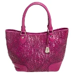 Pink Leather Cole Haan Tote