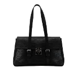 Black Leather Louis Vuitton Segur