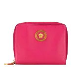 Pink Leather Versace Wallet