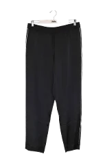 Black Silk Tory Burch Pants