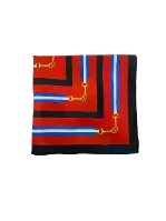 Multicolor Fabric Gucci Scarf