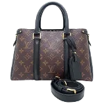 Brown Canvas Louis Vuitton Soufflot