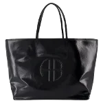 Black Cotton Anine Bing Handbag