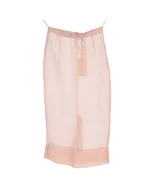 Beige Polyester N°21 Skirt