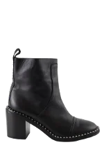 Black Leather Zadig & Voltaire Boots