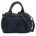 Blue Suede Alexander Wang Handbag