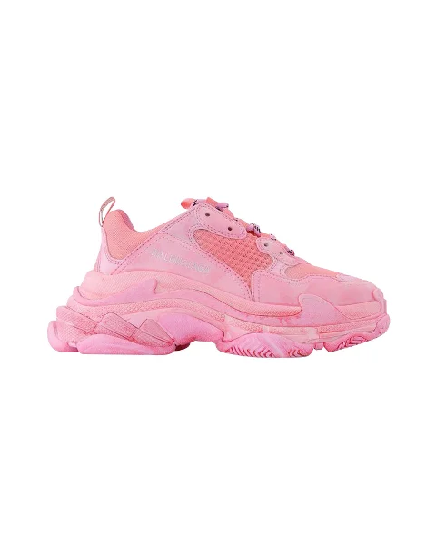 Pink Mesh Balenciaga Sneakers