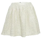 Beige Cotton Alice + Olivia Skirt