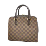 Brown Canvas Louis Vuitton Triana