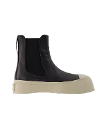 Black Leather Marni Boots