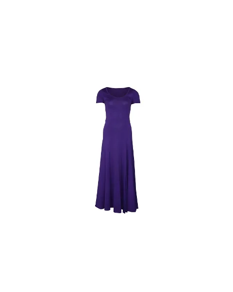 Purple Cotton Ralph Lauren Dress