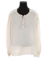 White Cotton Claudie Pierlot Top