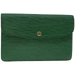 Green Leather Louis Vuitton Montaigne