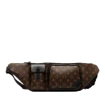 Brown Canvas Louis Vuitton Bumbag