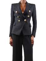 Black Viscose Balmain Blazer