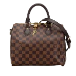 Brown Canvas Louis Vuitton Speedy