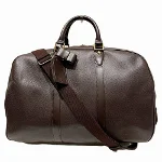 Brown Leather Louis Vuitton Taiga Kendall