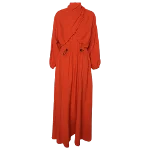 Orange Viscose Kenzo Dress