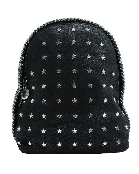 Black Leather Stella McCartney Backpack
