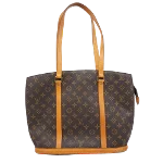 Brown Fabric Louis Vuitton Babylone