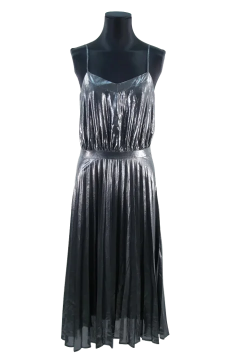 Silver Polyester Tommy Hilfiger Dress