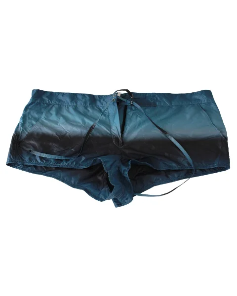 Blue Nylon Ermanno Scervino Swimwear