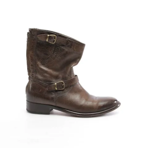 Brown Leather Belstaff Boots