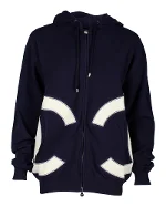 Navy Cotton Chanel Sweatshirt