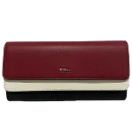 Red Leather Furla Wallet