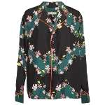 Green Silk Emilio Pucci Shirt