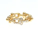 Gold Rose Gold Tiffany & Co. Ring