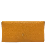 Yellow Leather Carolina Herrera Wallet