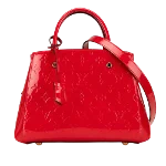 Red Leather Louis Vuitton Montaigne