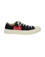 Black Canvas Comme des Garçons Sneakers