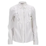 White Cotton Valentino Shirt