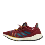 Burgundy Fabric Adidas Sneakers