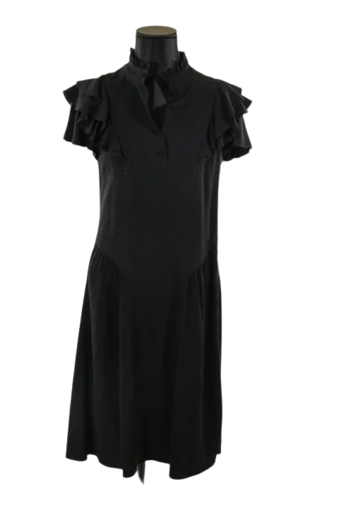 Black Wool Prada Dress