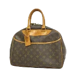 Brown Canvas Louis Vuitton Deauville 