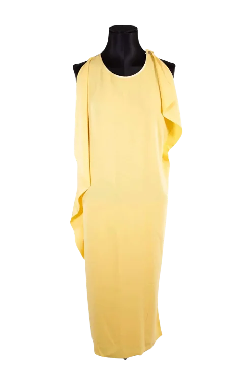 Yellow Polyester Joseph Dress