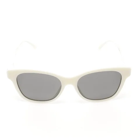 White Plastic Chanel Sunglasses