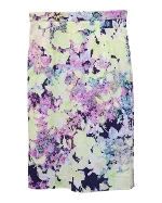 Multicolor Fabric Erdem Skirt