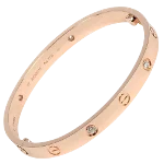 Pink Rose Gold Cartier Bracelet