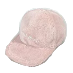 Pink Cotton Miu Miu Hat