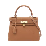 Brown Leather Hermès Kelly