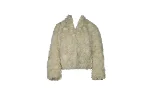 Nude Faux Fur Vince Jacket