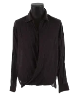 Black Viscose All Saints Top