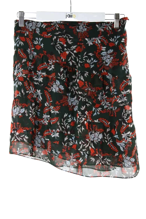 Multicolor Polyester Maje Skirt